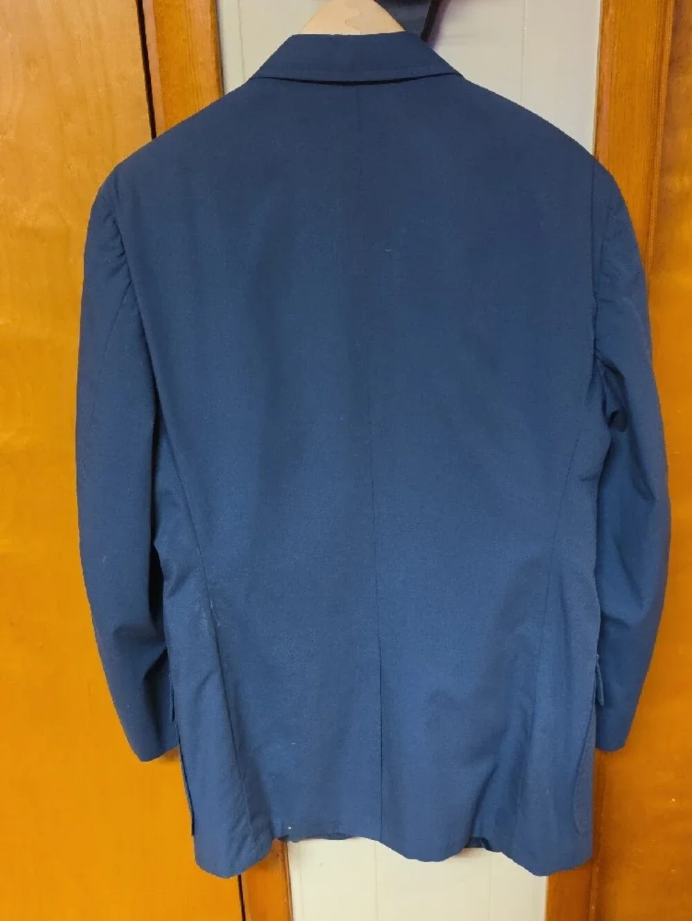 Vintage Brooks Brothers Blue Men's Suit with Notch Lapel